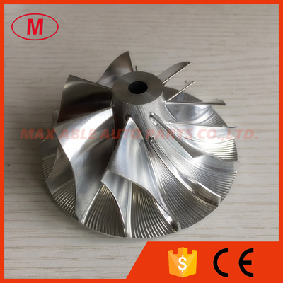 TD05H 59.05/76.13mm 7+7 blades Turbo milling/aluminum 2618/billet compressor wheel