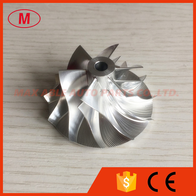 RHF4H 33.47/48.00mm 6+6 blades high performance turbo turbocharger aluminum 2024/Billet/milling compressor wheel for PSA