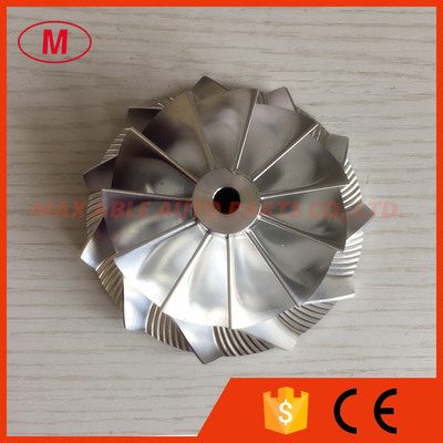GTX3582 61.34/82.00mm 11+0 blades turbocharger milling/aluminum 2618/billet compressor wheel