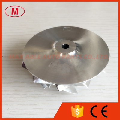 K16 51.62/63.98mm 6+6 blades Turbocharger Milling/aluminum 2618/billet compressor wheel