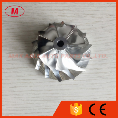 TD05H 16G 48.30/68.01mm 7+7 blades high performance aluminum 2024/milling/billet compressor wheel for 49178-01560