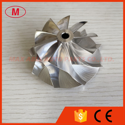 RHF55 52.56/68.01mm 9+0 Blades milling/aluminum 2618/billet compressor wheel