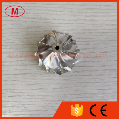 GT12 42.00/50.96mm 6+6 blades high performance Turbo milling/aluminum 2618/billet compressor wheel