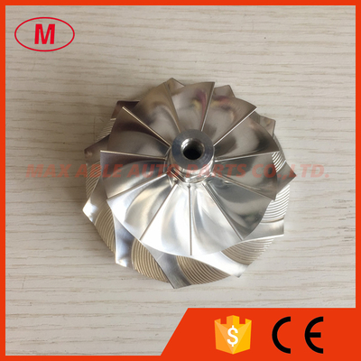 GT3584 upgrade 63.5/84.00mm 11+0 blades turbo Billet/milling/aluminum 2024 compressor wheel for racing