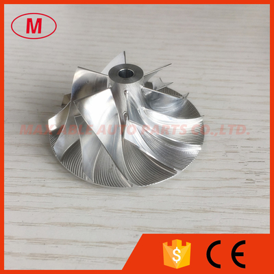 CT10V 38.87/58.01mm 17291-0L040 17201-0L040 6+6 blades turbo billet/milling/aluminum 2618 compressor wheel