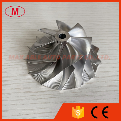 reverse 59.87/86.01mm 7+7 blades high performance milling/aluminum 2618/Billet compressor wheel