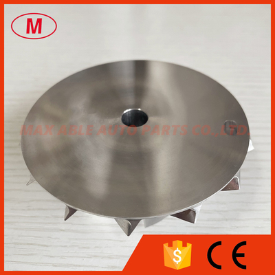 reverse 59.87/86.01mm 7+7 blades high performance milling/aluminum 2618/Billet compressor wheel