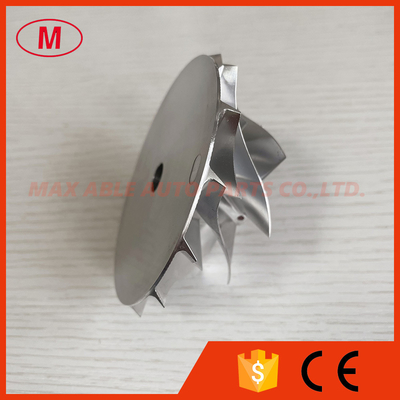 reverse 59.87/86.01mm 7+7 blades high performance milling/aluminum 2618/Billet compressor wheel