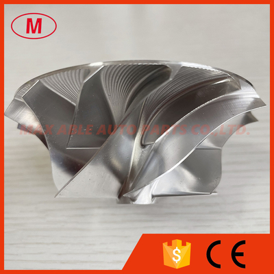 reverse 59.87/86.01mm 7+7 blades high performance milling/aluminum 2618/Billet compressor wheel