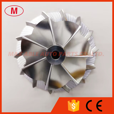 K16 7+7 blades 47.54/68.58mm high performance Turbocharger milling/aluminum 2618/billet compressor wheel