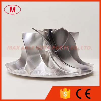 K16 7+7 blades 47.54/68.58mm high performance Turbocharger milling/aluminum 2618/billet compressor wheel