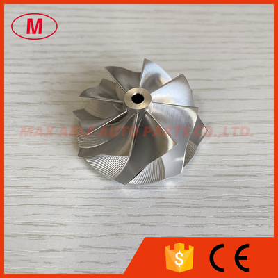 TD03 reverse 40.00/46.00mm 8+0 blades high performance turbo milling/aluminum 2618/Billet compressor wheel