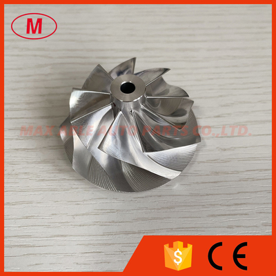 GBC22-350 9+0blades 44.10/56.02mm 121601, 210327 turbo milling/aluminum 2618/billet compressor wheel for 896055-5003S