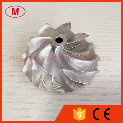 S100 50.00/68.01mm 7+7 blades high performance point milling turbo milling/aluminum 2618/billet compressor wheel