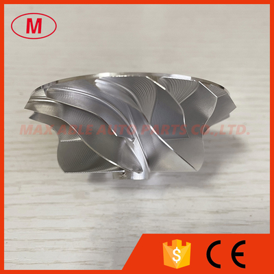 S100 50.00/68.01mm 7+7 blades high performance point milling turbo milling/aluminum 2618/billet compressor wheel