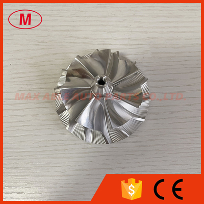 58.74/78.00mm 7+7blades turbo milling/aluminum 2618/billet compressor wheel