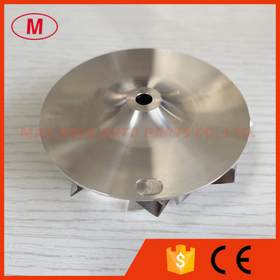 B03G Reverse 53.00/71.00mm 9+0 blades high performance turbo milling/aluminum 2618/billet compressor wheel