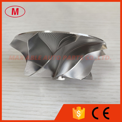 B03G Reverse 53.00/71.00mm 9+0 blades high performance turbo milling/aluminum 2618/billet compressor wheel