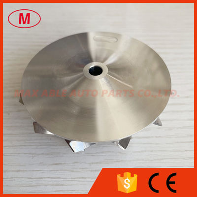 TD05H 54.06/71.40mm 6+6 blades Performance GT30 profile, high Blade turbo milling/aluminum 2618/billet compressor wheel