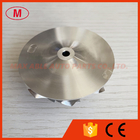 K04 48.35/60.00mm 9+0 Blades Point milling turbo aluminum 2618/Milling/billet compressor wheel