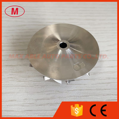 GT15-25 11+0 blades 702489-0005C 36.39/49.00mm turbo milling/aluminum 2618/billet compressor wheel for 717382-0002
