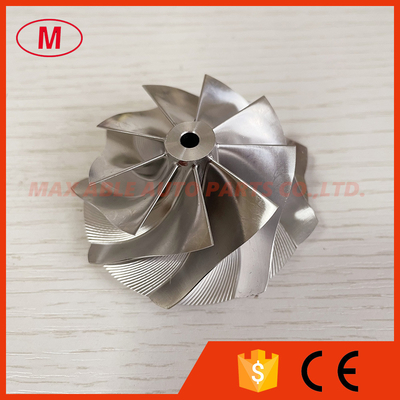 GT12 reverse 46.02/58.00mm 9+0 blades high performance turbo milling/aluminum 2618/billet compressor wheel