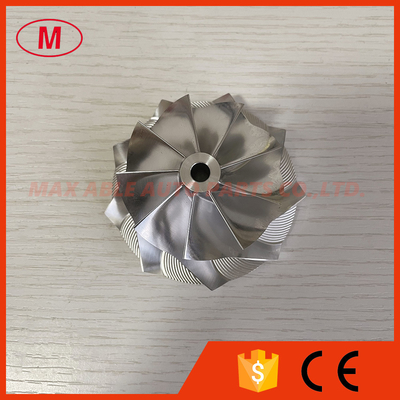 TD05H 58.00/76.13mm 9+0 blades turbo Milling/aluminum 2618/billet compressor wheel 