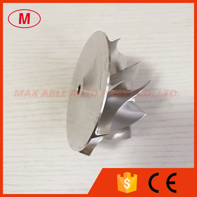 TD05H 58.00/76.13mm 9+0 blades turbo Milling/aluminum 2618/billet compressor wheel 