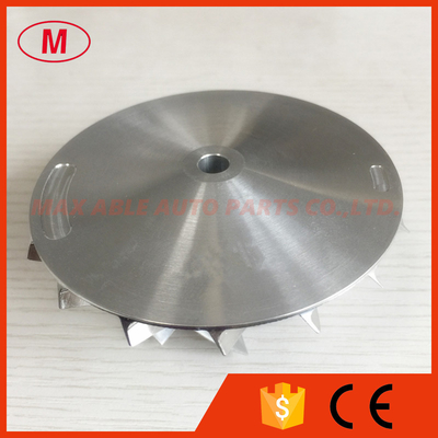 HX40 54.00/83.03mm 8+8 blades 3599646 high performance Turbo milling/aluminum 2618/billet compressor wheel for 3532211