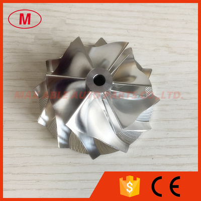 CT26 50.49/67.00mm 6+6 blades Turbo aluminum 2618/milling/Billet compressor wheel