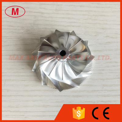 CT12 11+0 blades 43.08/58.03mm 17291-67010 turbocharger milling/aluminum 2618/billet compressor wheel for 17201-67010