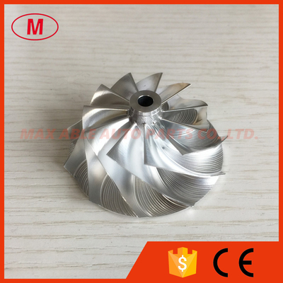 CT12 11+0 blades 43.08/58.03mm 17291-67010 turbocharger milling/aluminum 2618/billet compressor wheel for 17201-67010