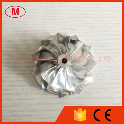 GT3076R 58.00/76.13mm 11+0 bladesTurbocharger Billet/milling/aluminum 2618 compressor wheel for racing