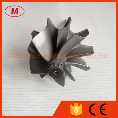 TD06HR  Rerverse 58.8X67.2mm 5+5 blades turbo wheel/ turbine shaft&wheel