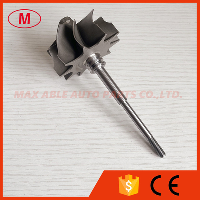 TD06HR  Rerverse 58.8X67.2mm 5+5 blades turbo wheel/ turbine shaft&wheel
