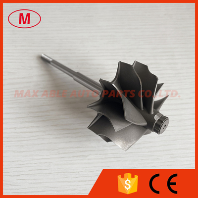 TD06HR  Rerverse 58.8X67.2mm 5+5 blades turbo wheel/ turbine shaft&wheel