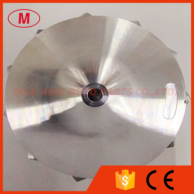 TD05H reverse 62.45/82.36mm 11+0 blades performance racing turbocharger milling/aluminum 2618/billet compressor wheel