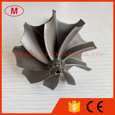 TD06HR  Rerverse 58.8X67.2mm 9 blades turbo wheel/ turbine shaft&wheel