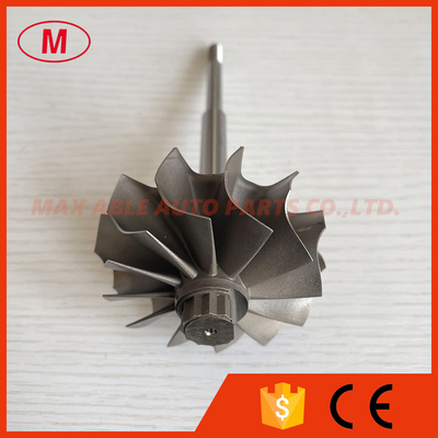 TE06H 58.5X67.5mm 12 blades turbine shaft wheel/Turbo wheel/turbine wheel and shaft