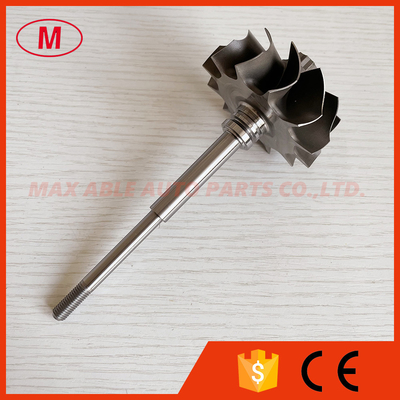 TE06H 58.5X67.5mm 12 blades turbine shaft wheel/Turbo wheel/turbine wheel and shaft