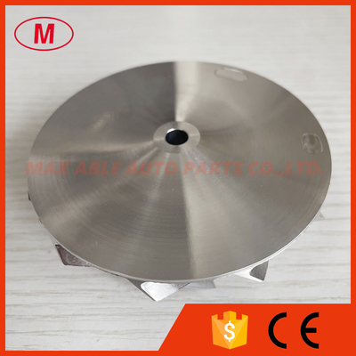 GTX3582 forward 9833-2 62.45/82.36mm 11+0 blades turbocharger milling/aluminum 2618/billet compressor wheel