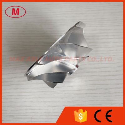 GTX3582 forward 9833-2 62.45/82.36mm 11+0 blades turbocharger milling/aluminum 2618/billet compressor wheel