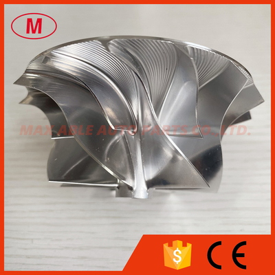 K26 61.00/82.60mm 7+7 blades high performance Turbo milling/aluminum 2618/billet compressor wheel