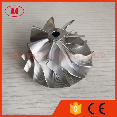 S200 1077-123-2 7+7 blades 54.61/78.61mm high performance Turbo milling/aluminum 2618/billet compressor wheel