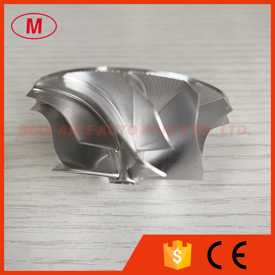 K04 43.50/56.08mm 6+6 blades 5306-123-2016 upgrade performance Turbo aluminum 2618/billet compressor wheel