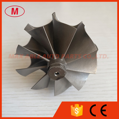 GT3582R 62.35X68mm 9 blades ball bearing turbo turbine wheel shaft / turbine shaft&wheel