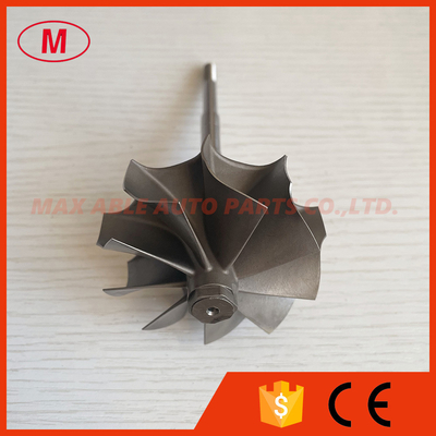 GT3582R 62.35X68mm 9 blades ball bearing turbo turbine wheel shaft / turbine shaft&wheel
