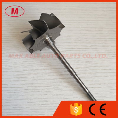 GT3582R 62.35X68mm 9 blades ball bearing turbo turbine wheel shaft / turbine shaft&wheel