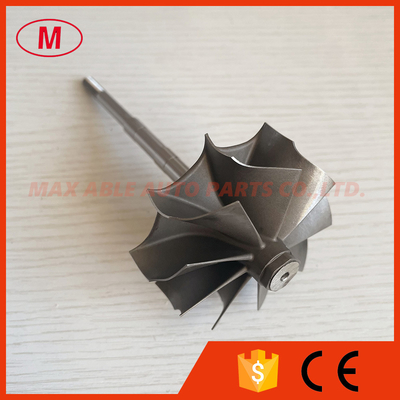 GT3582R 62.35X68mm 9 blades ball bearing turbo turbine wheel shaft / turbine shaft&wheel