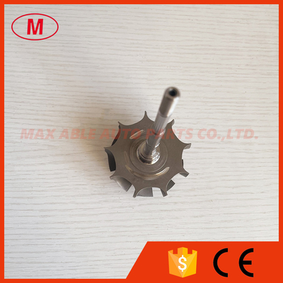 GT3582R 62.35X68mm 9 blades ball bearing turbo turbine wheel shaft / turbine shaft&wheel